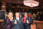 Punschstüberl auf dem Christkindlmarkt am Münchner Marienplatz